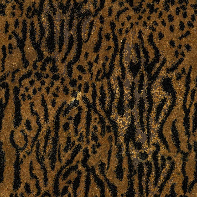 780gsm chất lượng cao Trọng lượng cao Tiger Stripe Jacquard Cut Velvet Fabric