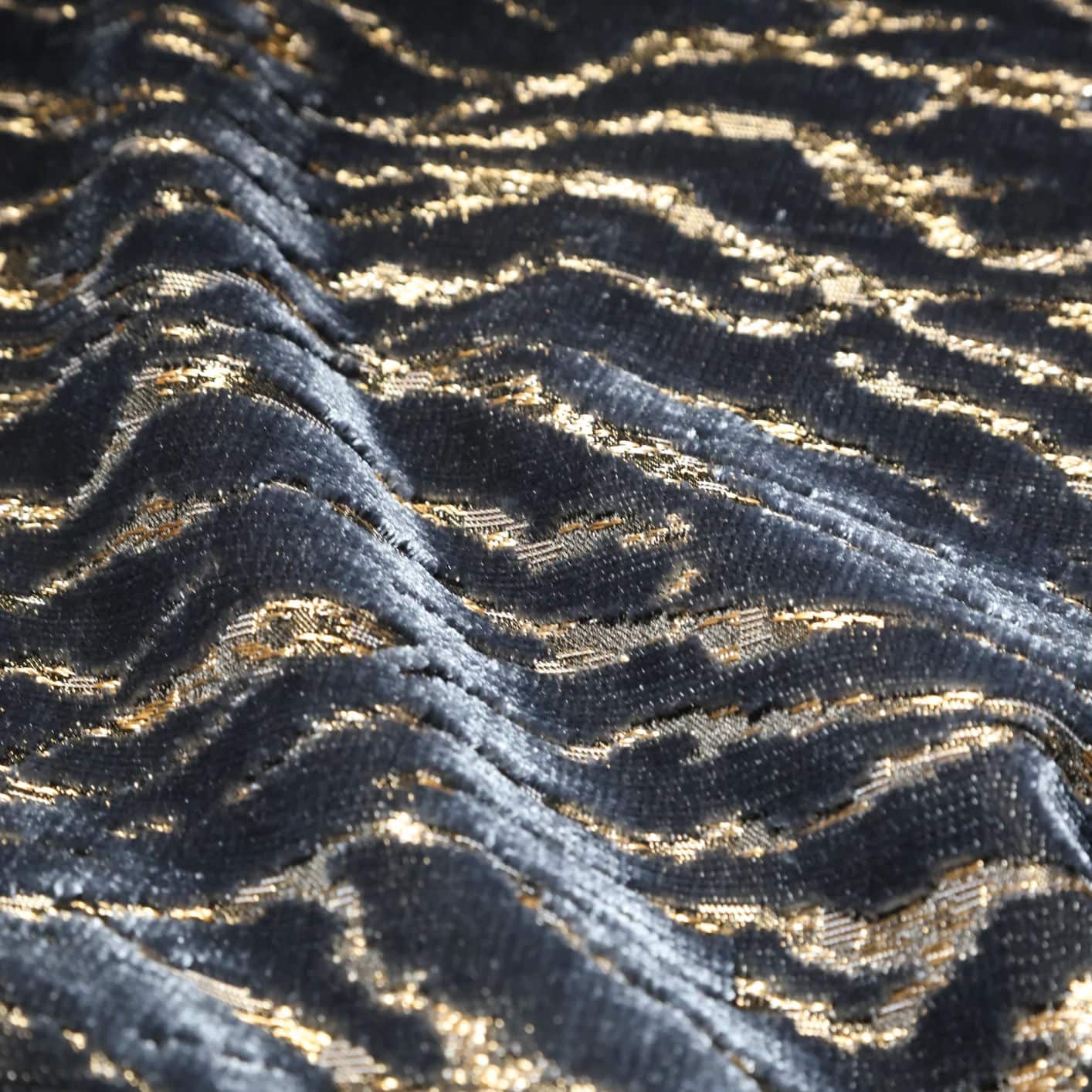 JBL Jacquard Velvet Customization Tiger Pattern Cut-Pile Vải Dệt may tại nhà sang trọng cho ghế sofa